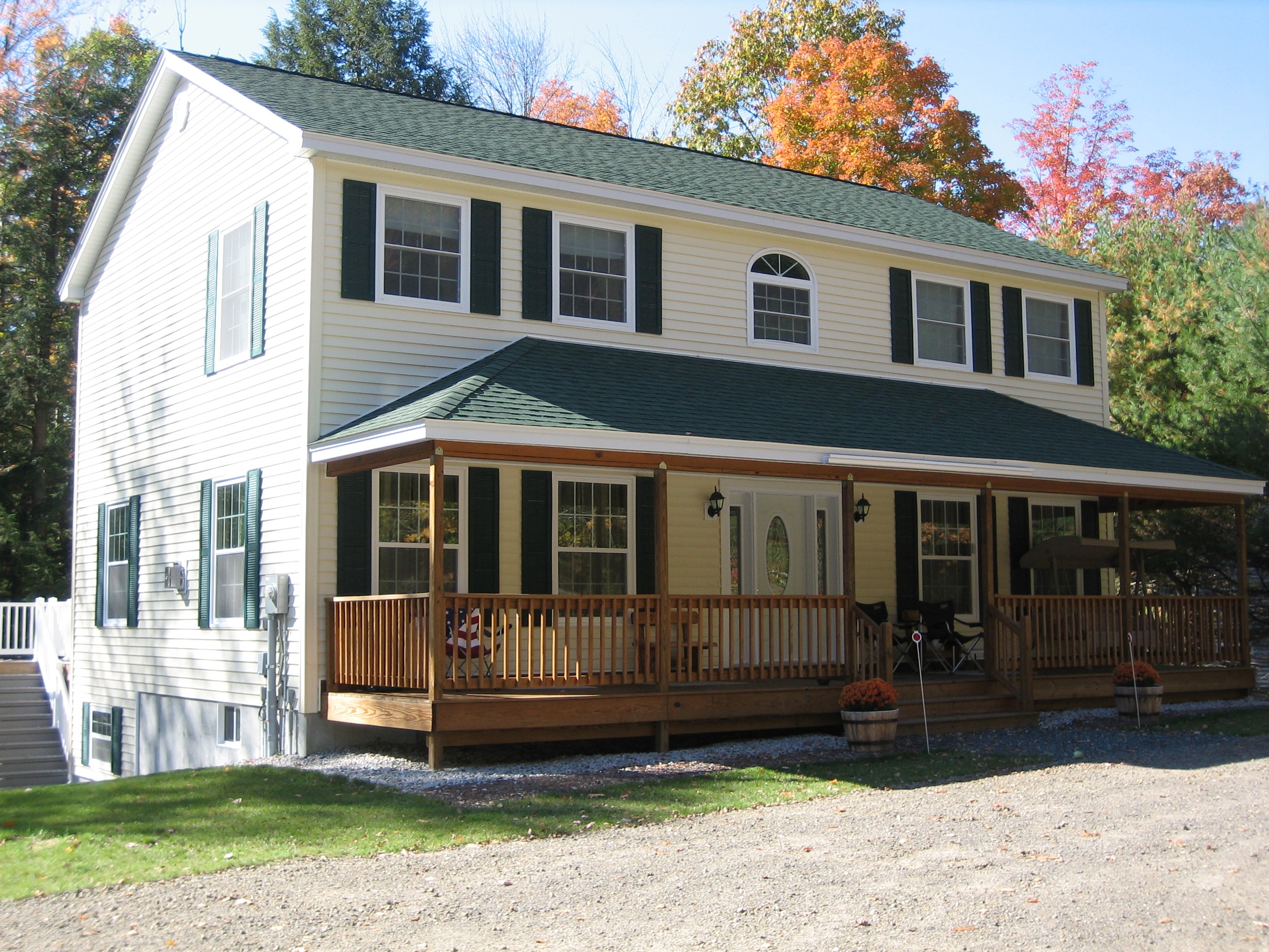 Eichhorn Colonial with wrap-around porch